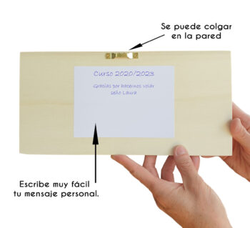 Regalo profe - Gracias profe - foto personalizada